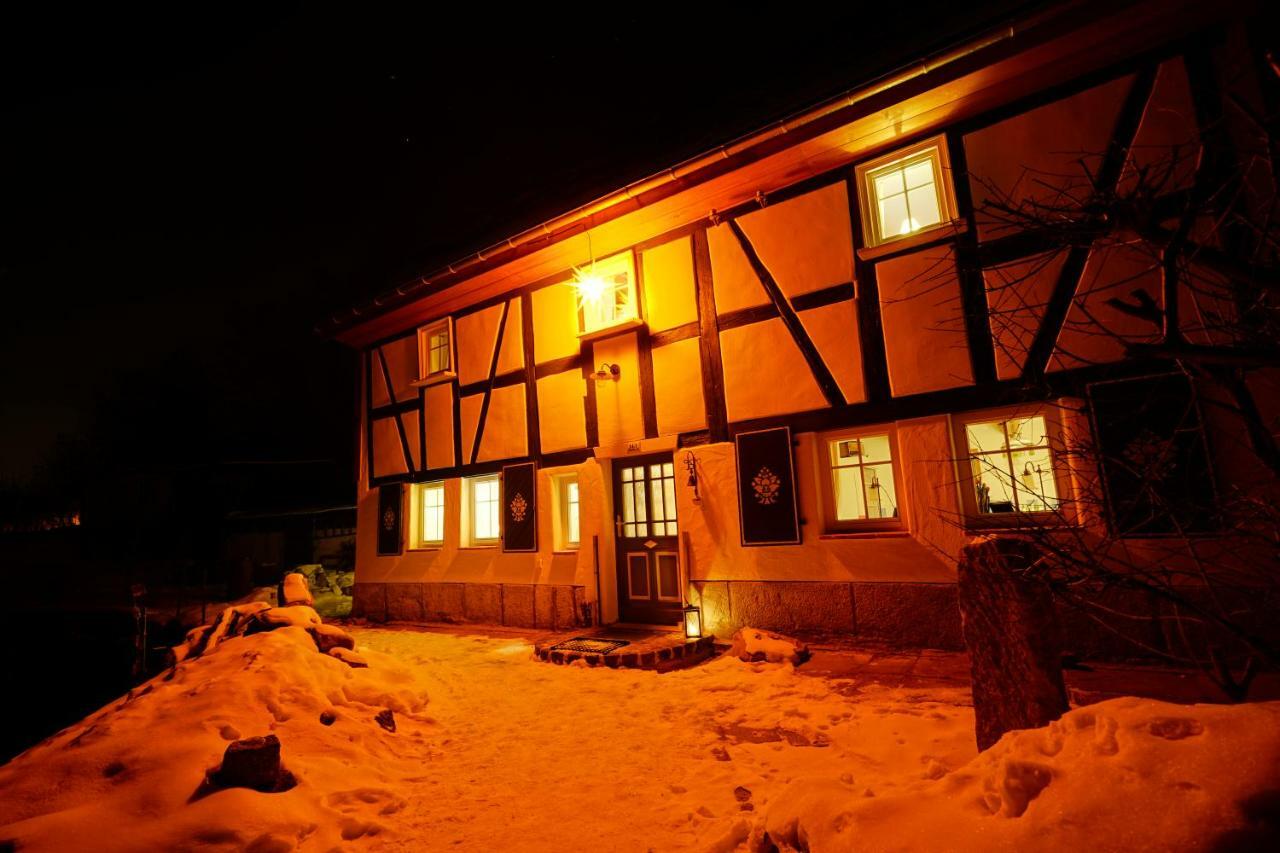 Goldbachhaeuschen Villa Olbersdorf Exterior photo